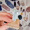 Krystaly a svíčky Dória - akvamarín I 2