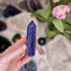 Krystaly a svíčky Dória - lapis lazuli špice