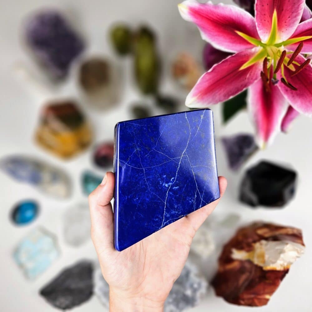Lapis Lazuli- Krystaly a svíčky Dória