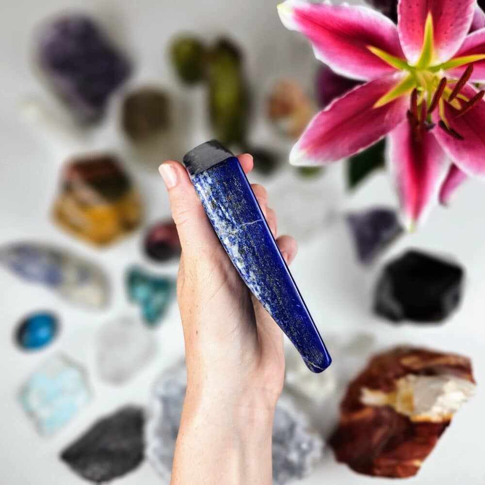 Lapis Lazuli- Krystaly a svíčky Dória