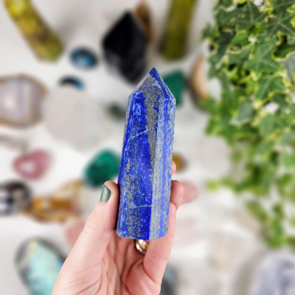 Krystaly a svíčky Dória - Lapis lazuli