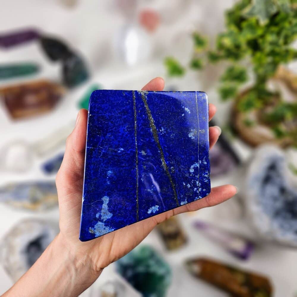 Krystaly a svíčky Dória - lapis lazuli